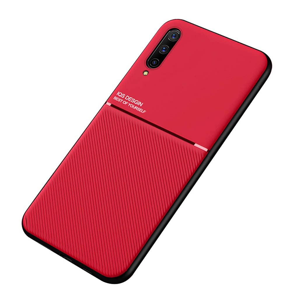 Kepuch Mowen Case Cover Bumper Built In Metal Plate For Samsung Galaxy A50/A30S/A50S   Red