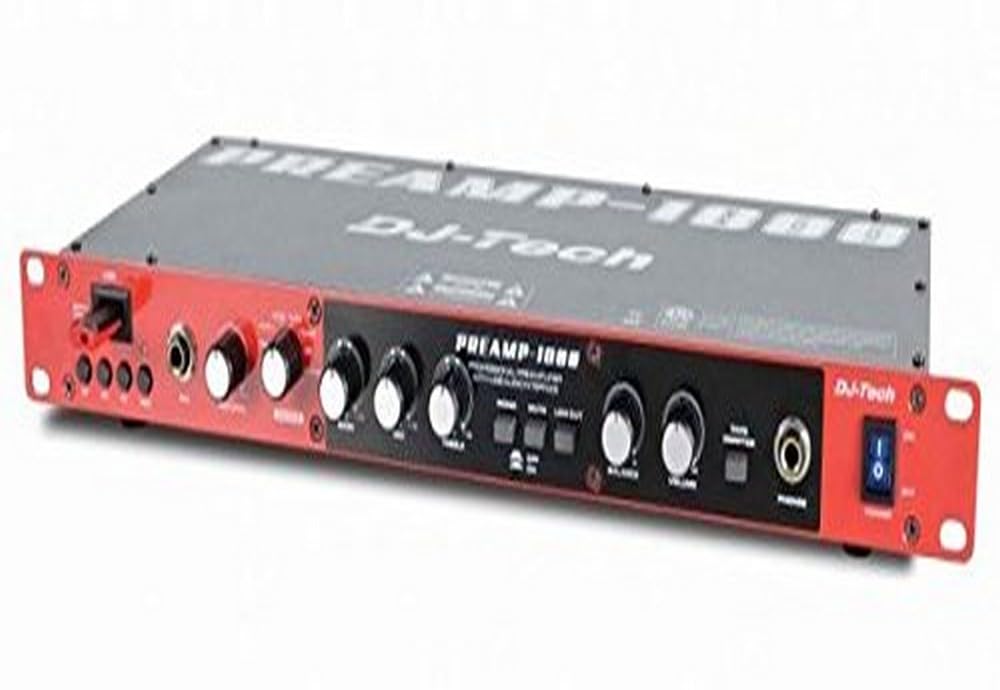 Dj Tech A  B Box, Red/Black (Preamp1800)