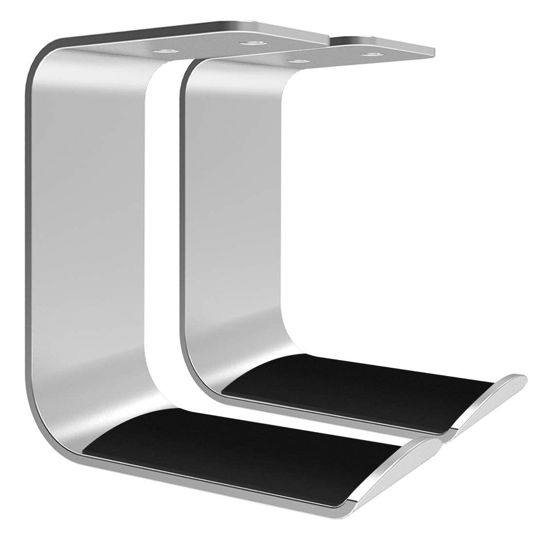 GEEKRIA Under-Desk Headphone Stand Mount Holder, Headsets Hanger, Gaming Headset Headphone Hook, Universal Stand for All Headpho