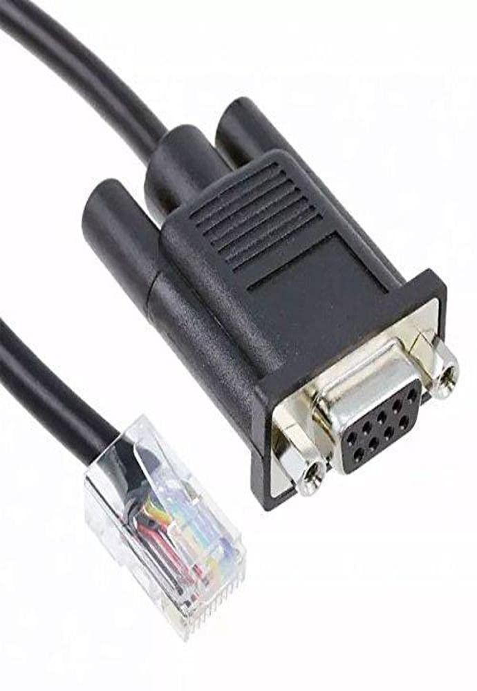 Digi 48Inch Rj-45/Db-9F Straight Cable (10 Pin) -- Replacement For 76000200