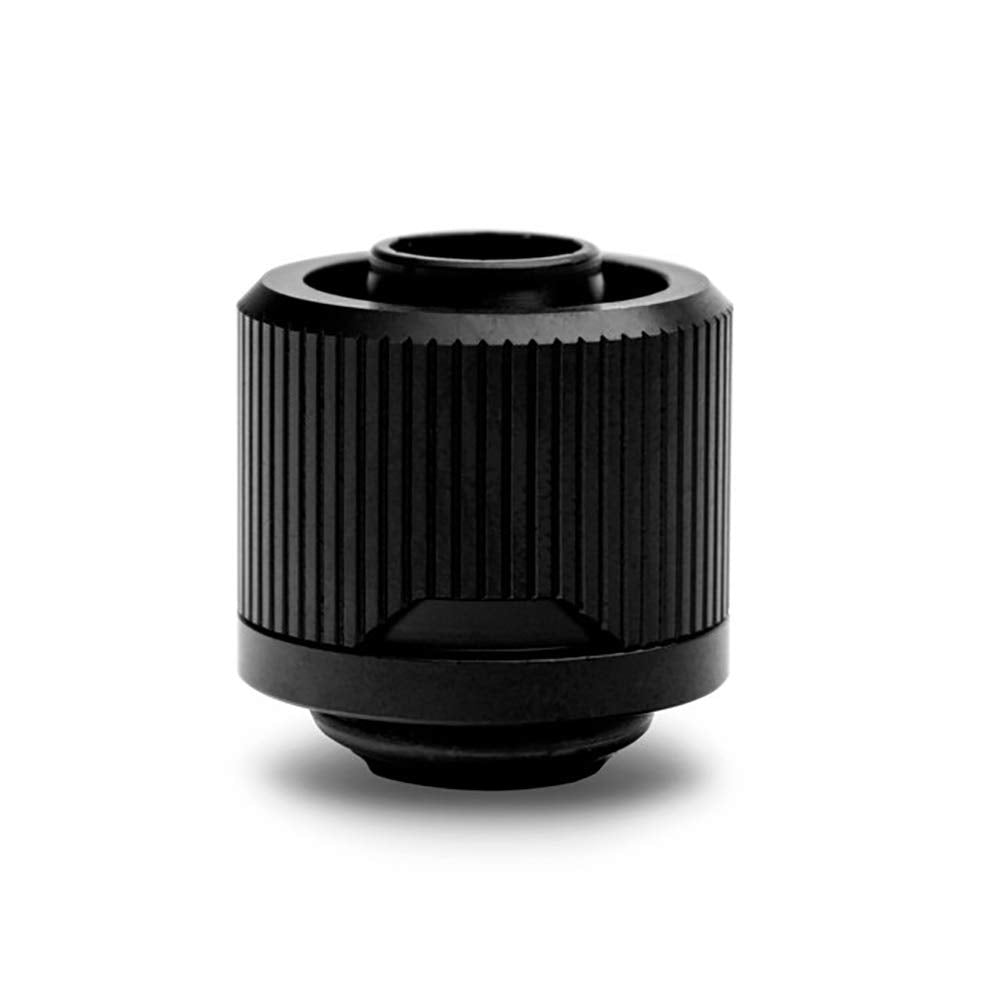 Ekwb Ek Quantum Torque Stc 10/16 Compression Fitting For Soft Tubing, 10/16Mm (3/8'' Id, 5/8'' Od), Black