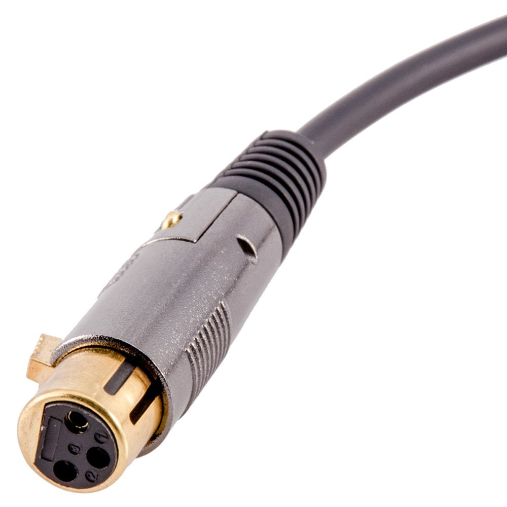 Seismic Audio Premium 6 Foot Xlr Female To Rca Male Audio Patch Cable-16 Gauge (Sarcxlf-6Black)