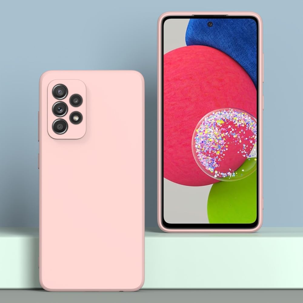 Wogroo For Samsung Galaxy A53 5G Case Pink, Scratch Resistant With Soft Touch, Slim Thin Phone Cover For Samsung Galaxy A53 5G