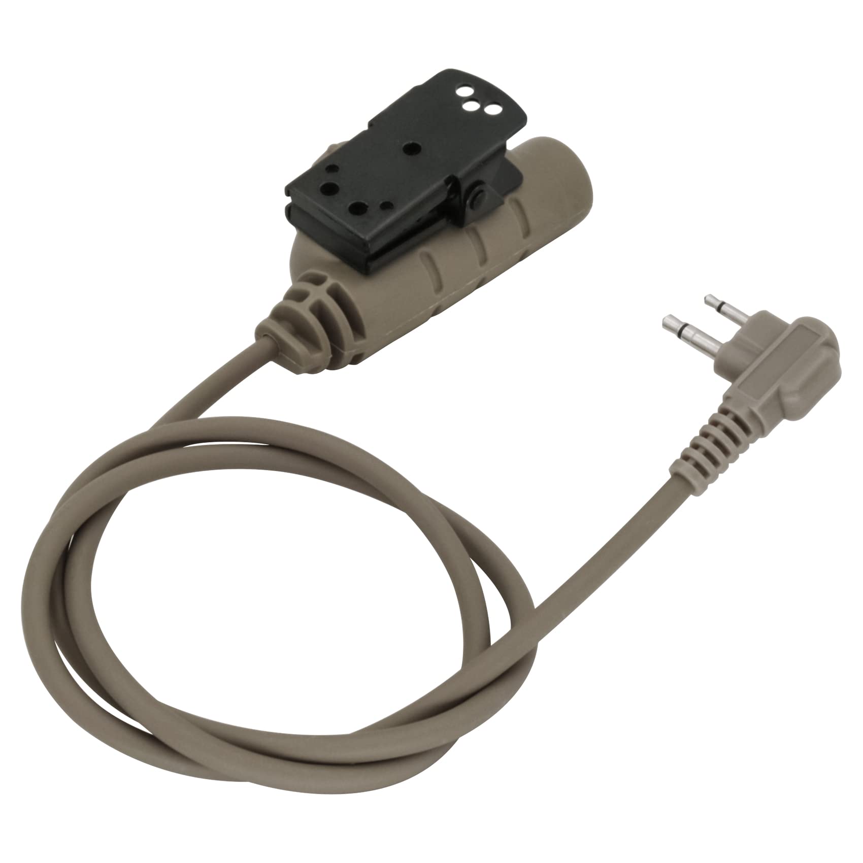 Hearfalcom U94 Ptt Tactical Headset Adapter V2 Ptt Push To Talk Adapter Motorol 2 Pin Ptt Compatible With Civilian Version Tacti