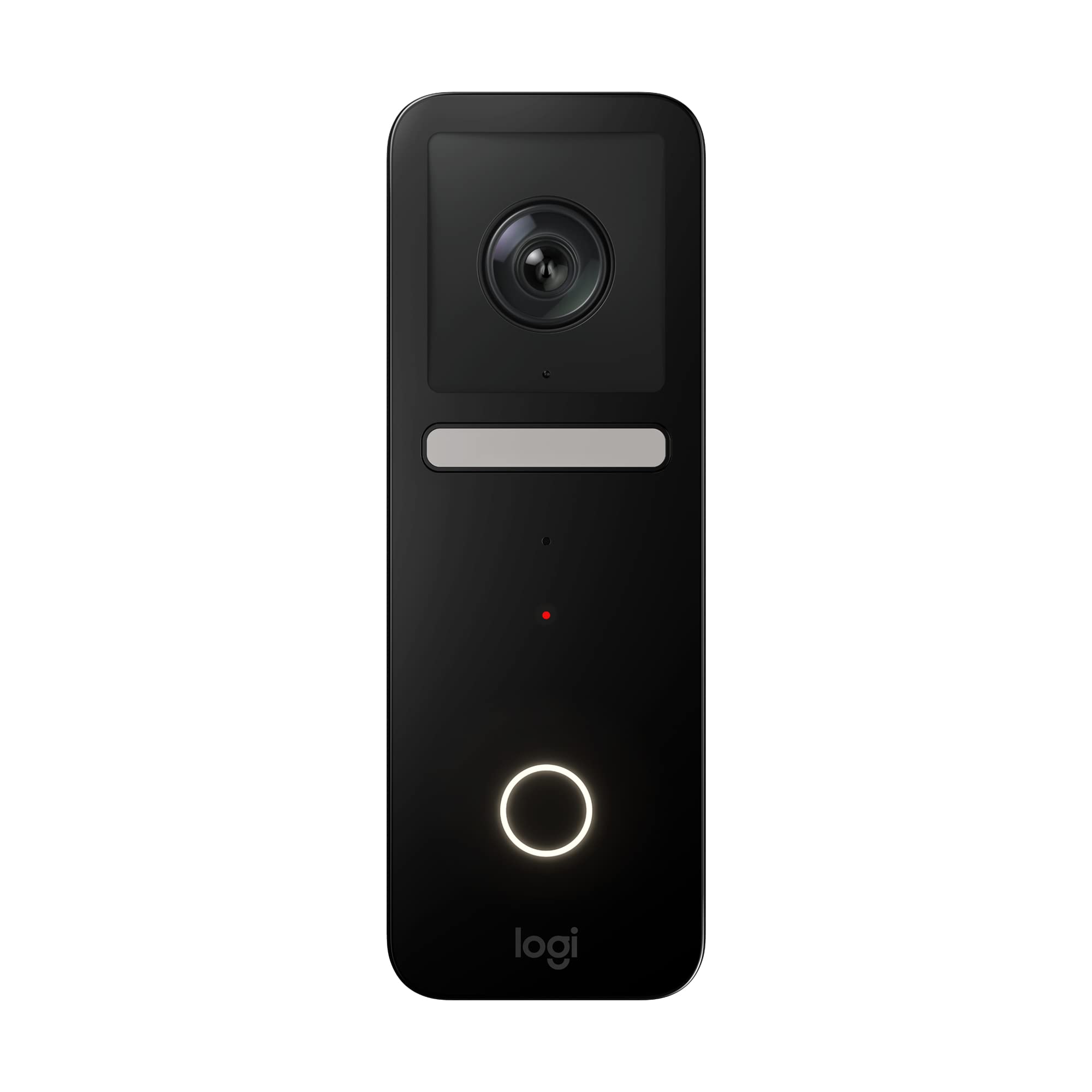 Circle View Doorbell Black
