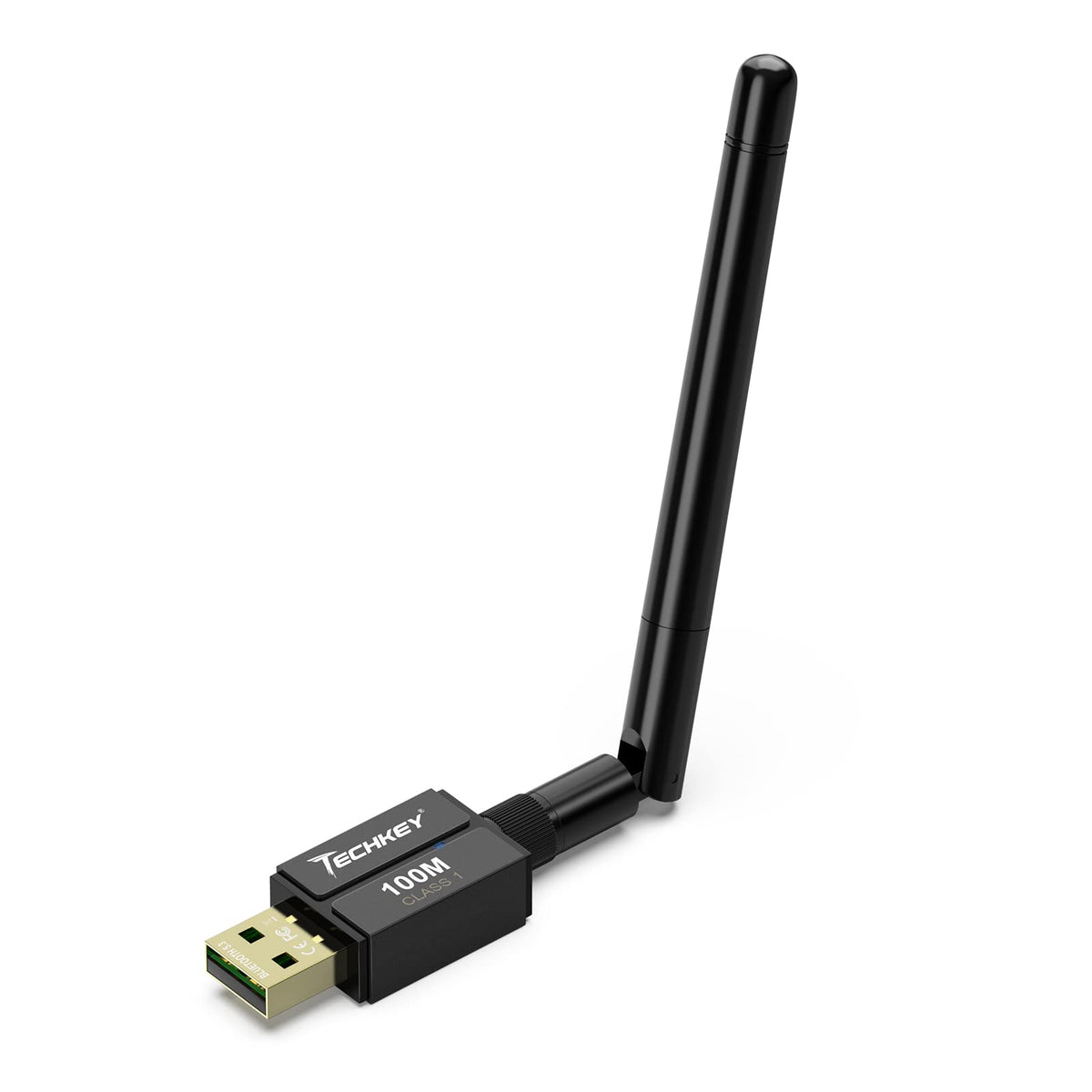 Long Range Usb Bluetooth 5.3 Adapter For Desktop Pc   328Ft Wireless Transfer For Mouse, Keyboard, Headphones   Win11/10/8.1 Support