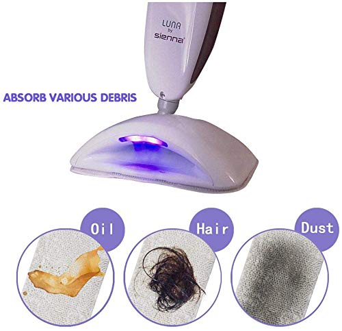 Sienna Luna Replacement Pads Microfiber Mop Pads Fit For Steamer Head Ssm 3006 Series Hard Floor Mop Washable Durable Cloth Pads