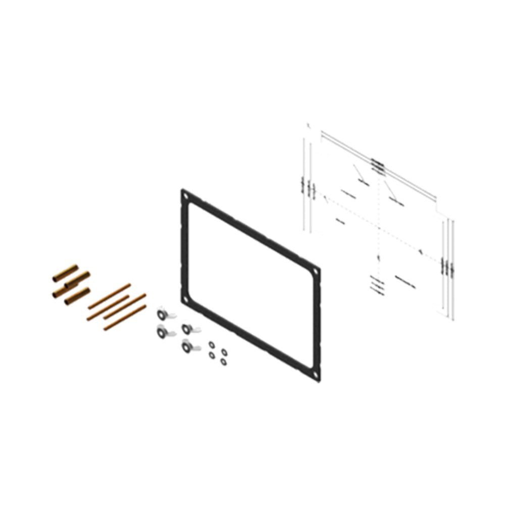 Lowrance 000 13699 001 Dash Mount Kit For Simrad Go9, Black, Standard