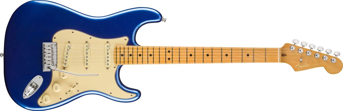 Fender American Ultra Stratocaster   Cobra Blue With Maple Fingerboard