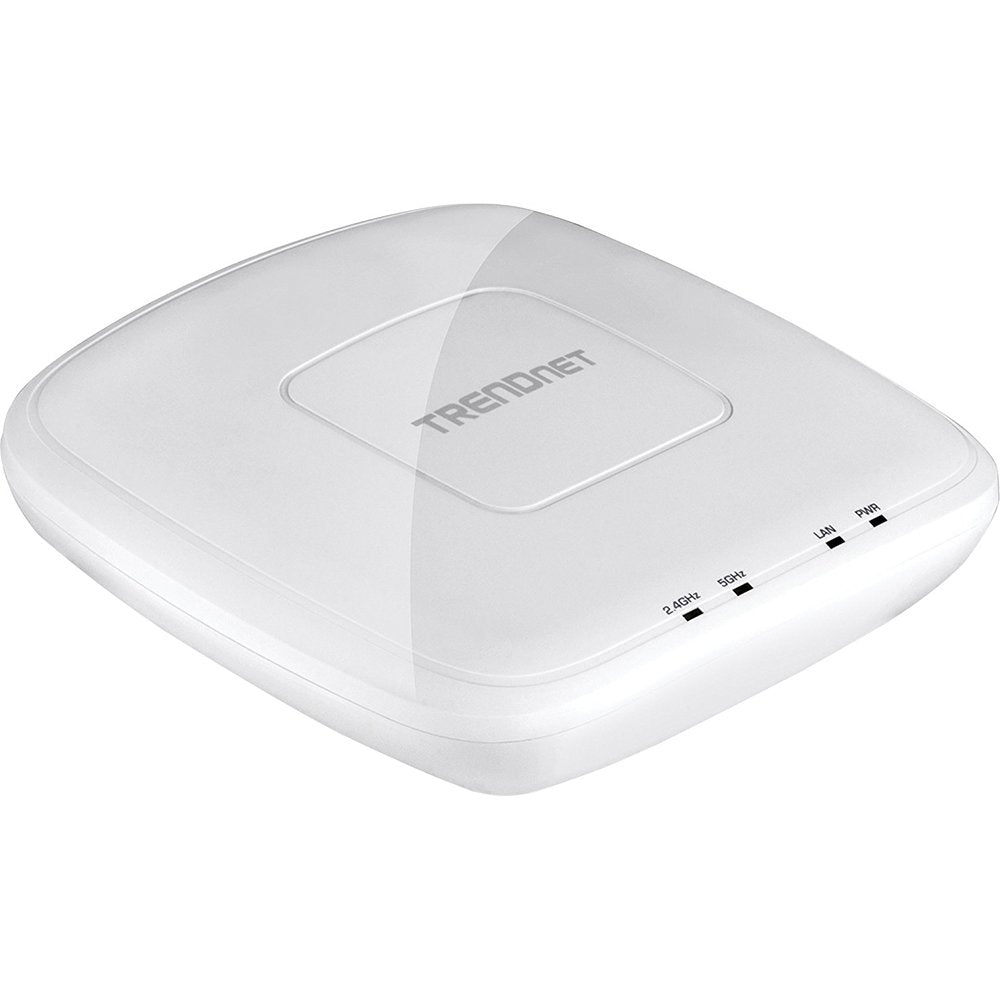 Trendnet Ac1750 Dual Band Poe Access Point, Tew 825Dap, 1300Mbps Wifi Ac+450 Mbps Wifi N, Wds Bridge, Wds Station, Repeater Mode