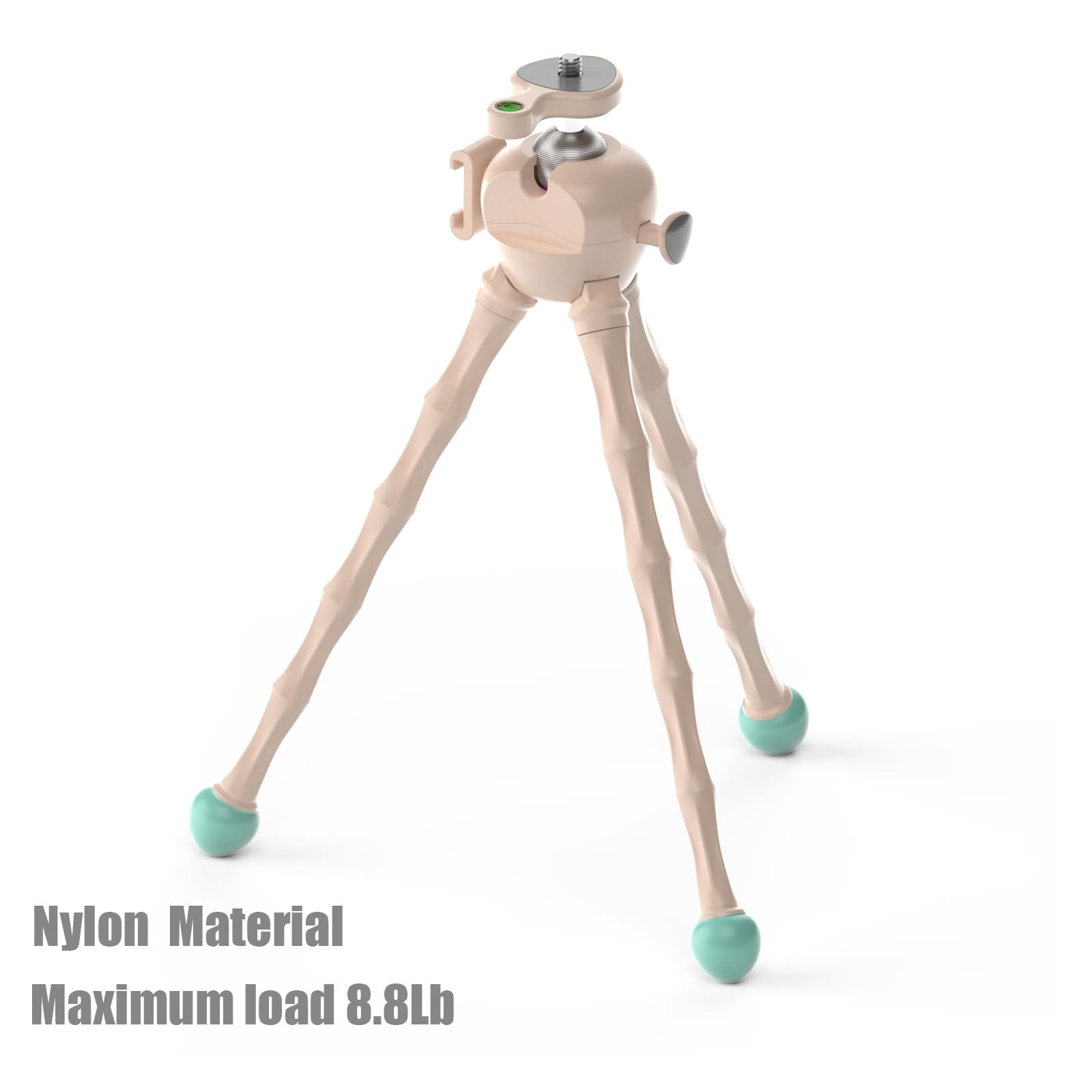 Jishane Camera Phone Tripod Mini Flexible Tripod Stand With Phone Holder Wireless Remote For Video Recording/Vlogging/Selfie