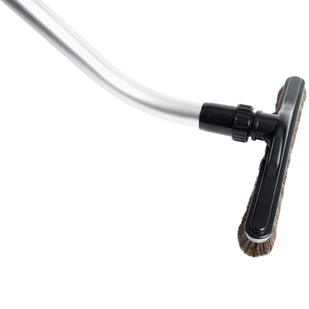 Cen-Tec Systems 95050 14    Natural Fill Floor Brush And 2-Piece S-Wand For Commercial Back Packs And Canister Vacuums, Black