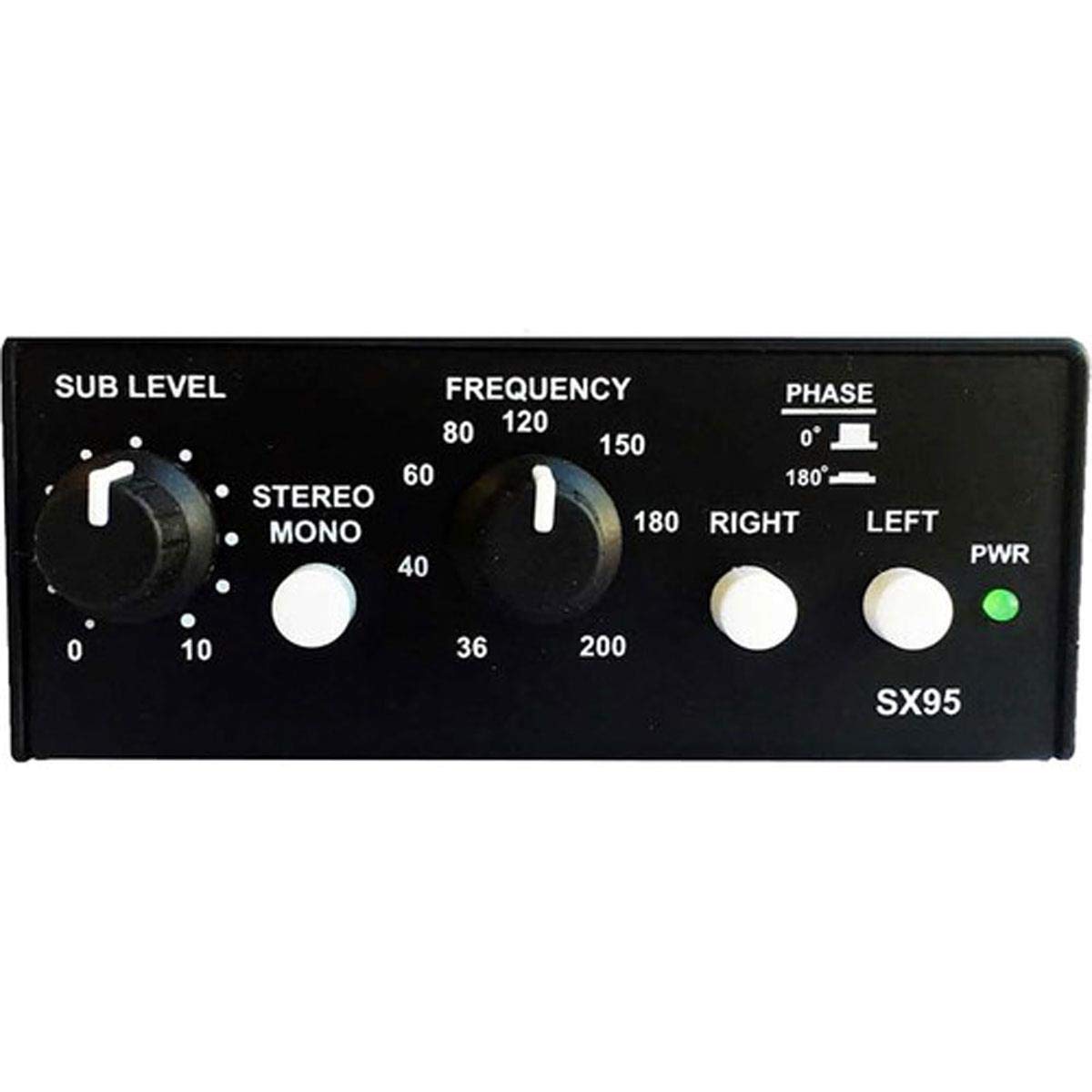 Rolls Sx95 Stereo Subwoofer Crossover/Filter, 12V Auxiliary Power Outlet