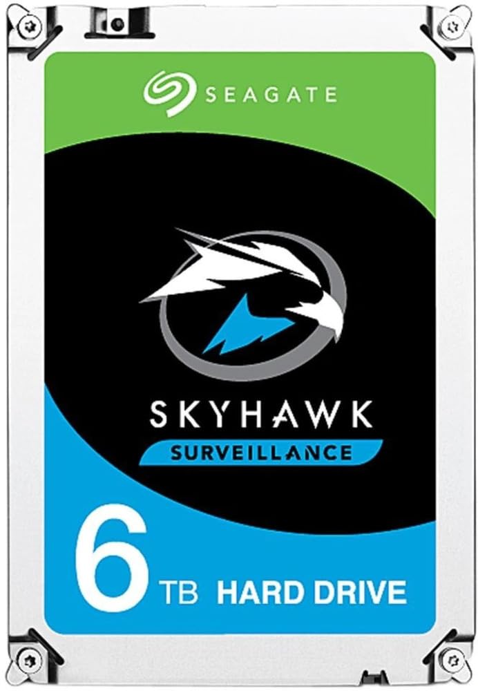 Seagate Skyhawk St6000Vx001 6Tb 3.5'' Internal Hard Drive   Sata