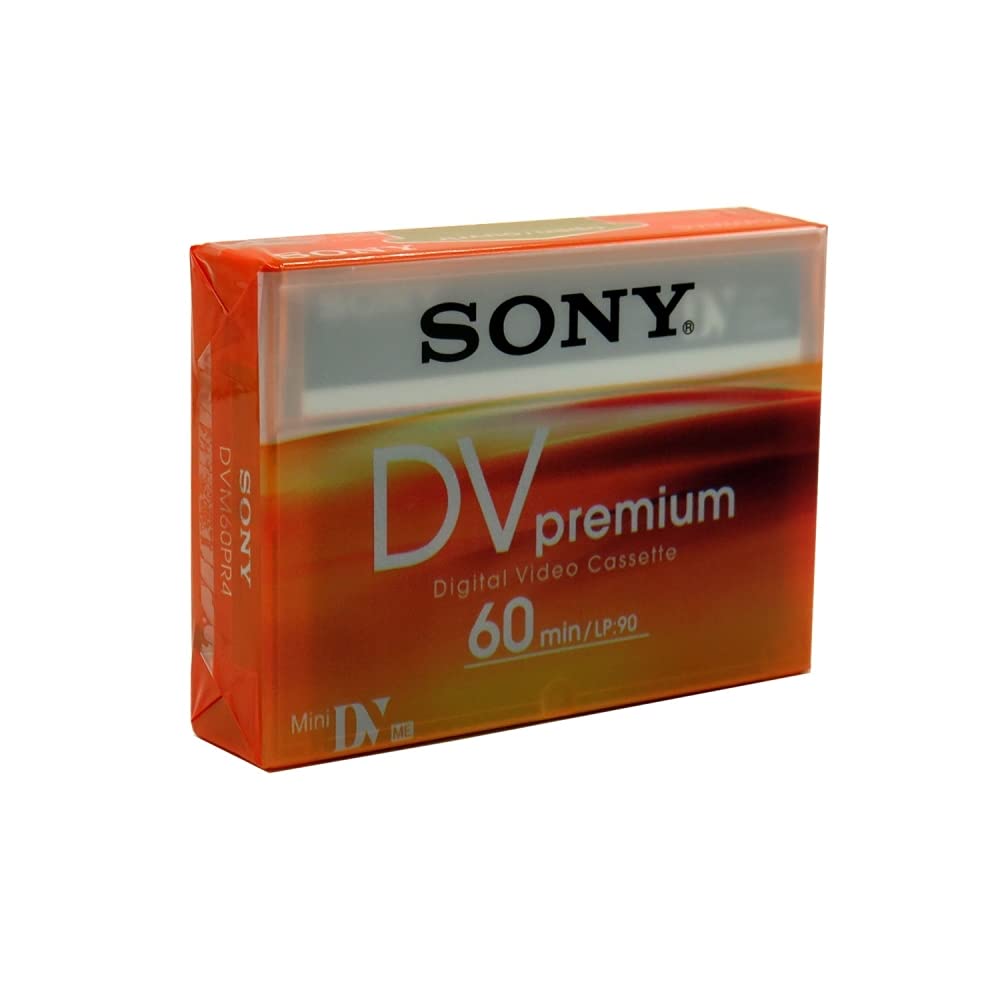 Sony DVM60PRL Premium Mini Digital Video Cassette Tape