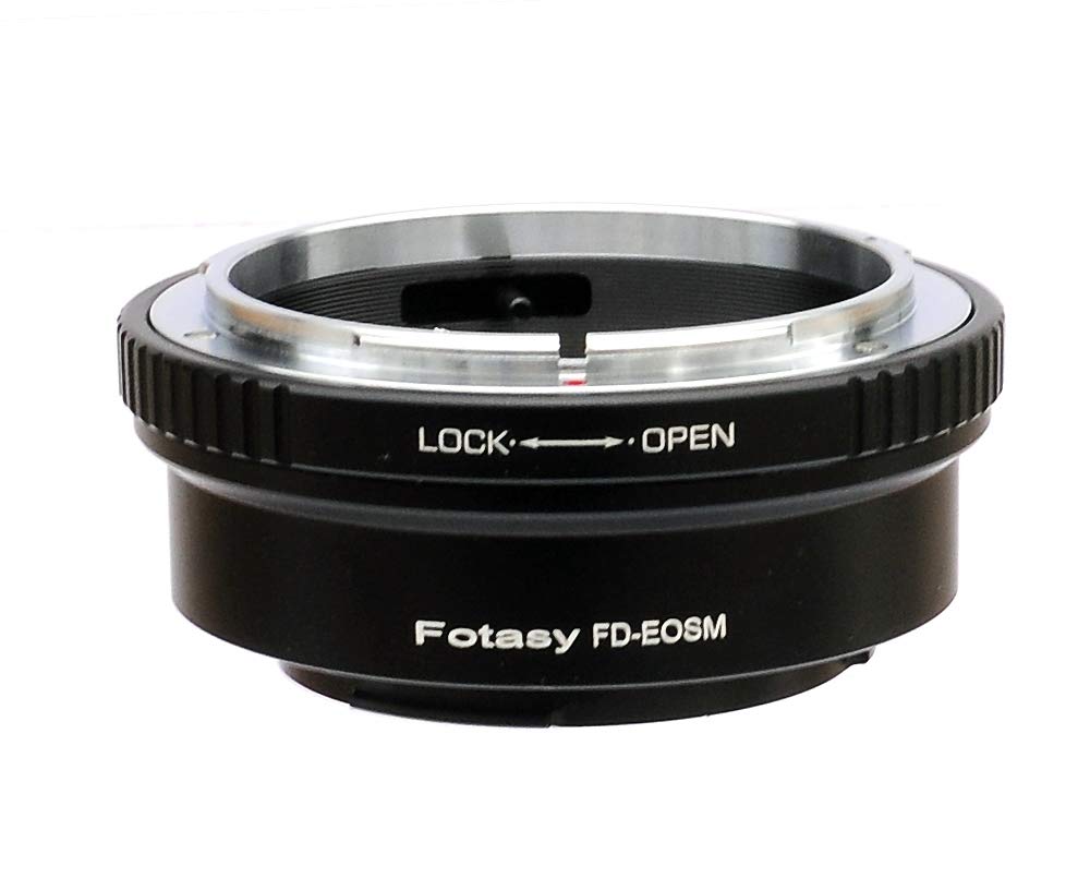 Fotasy Cannon Fd Mount Lens To Ef-M Mount Adapter, Fd Efm Adapter, Fd Eos M Adapter, Compatible With Canon Ef M Mount Mirrorless