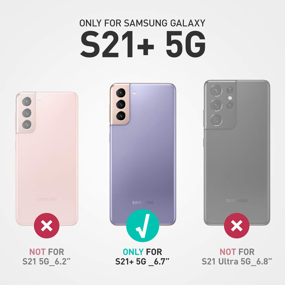 Supcase Ubpro Series Case For Galaxy S21+ Plus 5G (2021 Release), Full Body Dual Layer Rugged Holster & Kickstand Case Without B