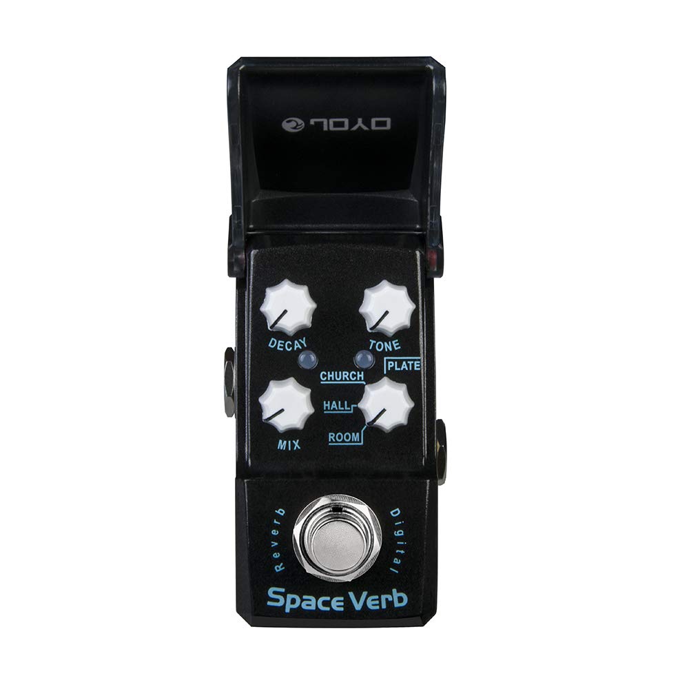 Joyo Digital Reverb Mini Pedal 4 Modes Reverb Pedal For Guitar Effect - True Bypass (Space Verb Jf-317)