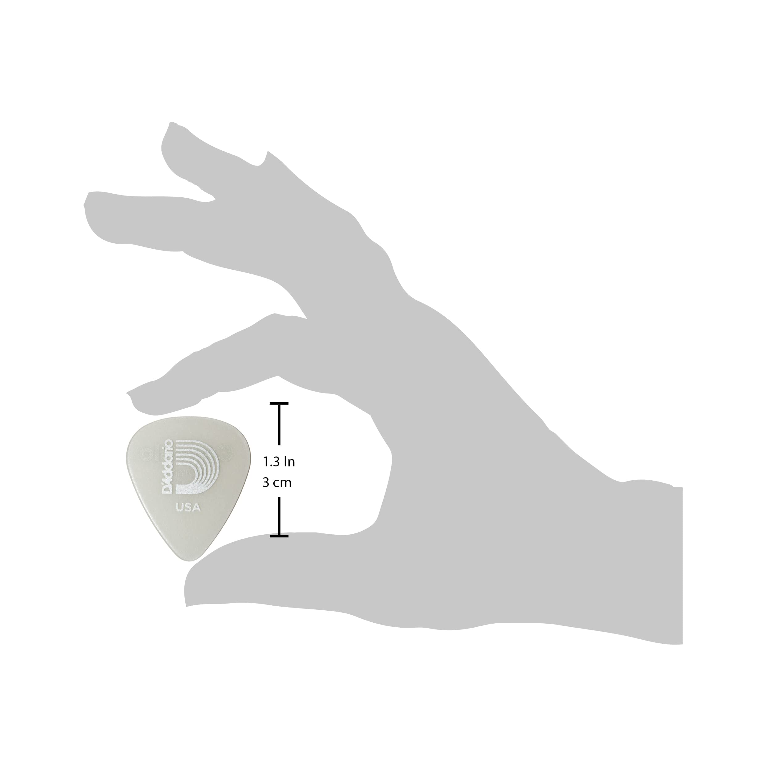 D'Addario Cellu Glow Guitar Picks, Light, 10 Pack