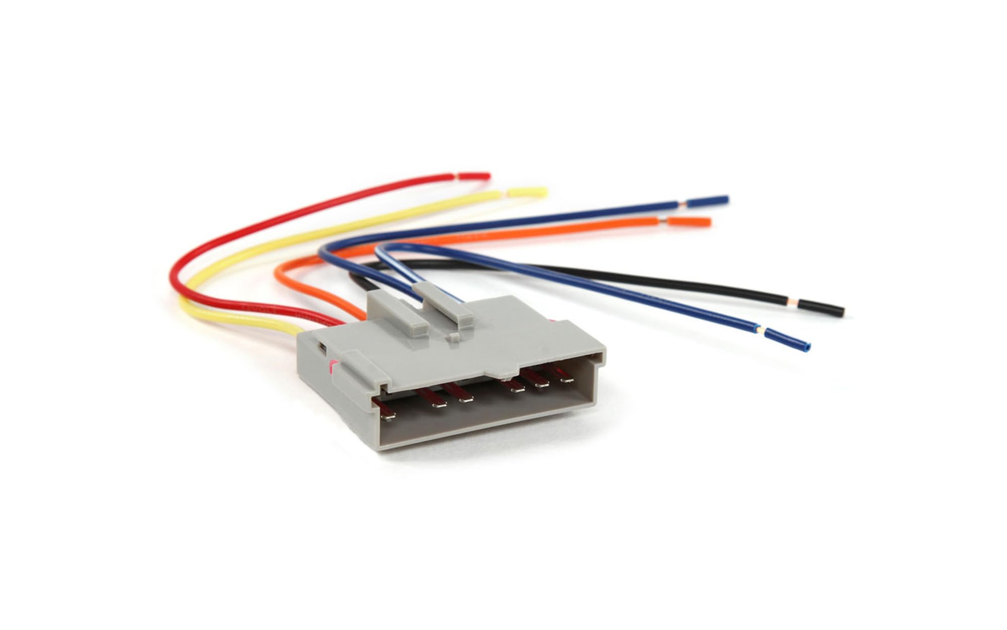 Scosche FD02B Stereo Wiring Harness Compatible with Select Non Amplified 1985 2004 Ford, Lincoln, Mazda, Mercury and Nissan Vehicles   Car Stereo Harness   Check Vehicle List in Images for Your Model