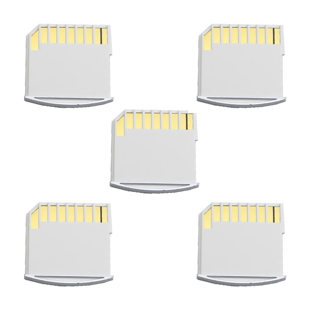 chenyang Micro SD TF to SD Card Kit Mini Adaptor for Extra Storage MacBook Air/Pro/Retina 5PCS