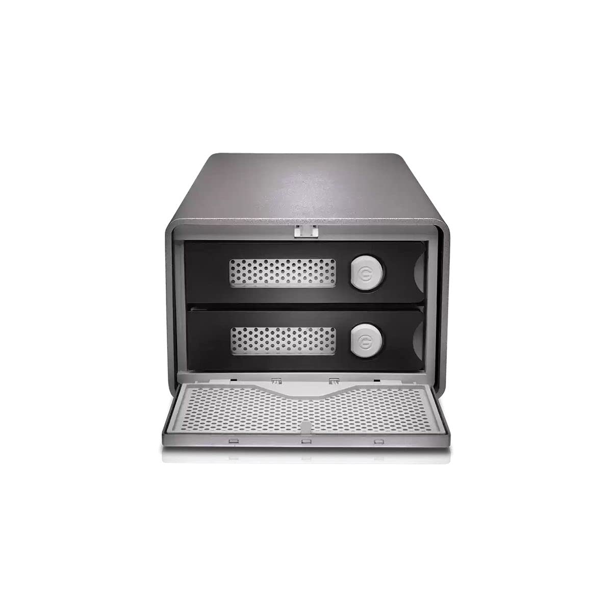 SanDisk Professional G-RAID 2 Bay Desktop Drive 40TB, 7200RPM, Thunderbolt 3, USB-C, HDMI, Model SDPH62H-040T-NBA