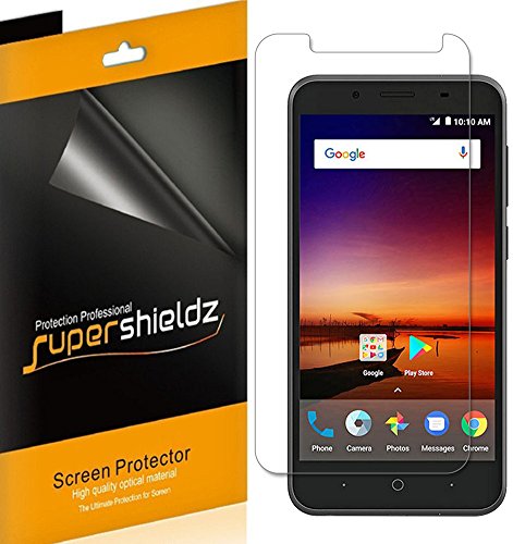 Supershieldz (6 Pack) Designed For Zte Avid 4 And Zte Avid 557 Screen Protector, High Definition Clear Shield (Pet)