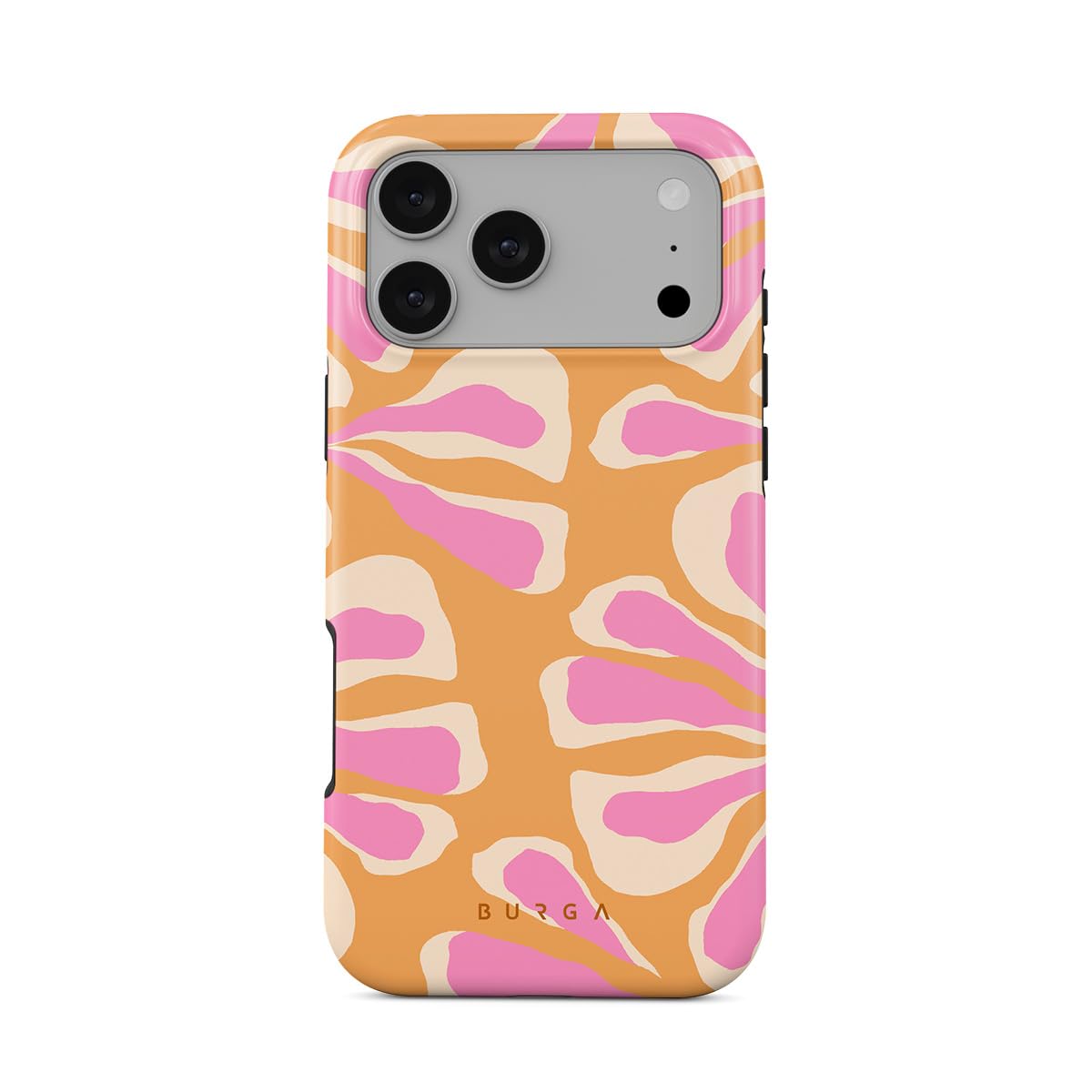 BURGA Unisex Phone Case for iPhone 17 ProMax - Dual-Layer Hybrid Design with Shock-Absorbing TPU & Durable Exterior, Scratch-Res