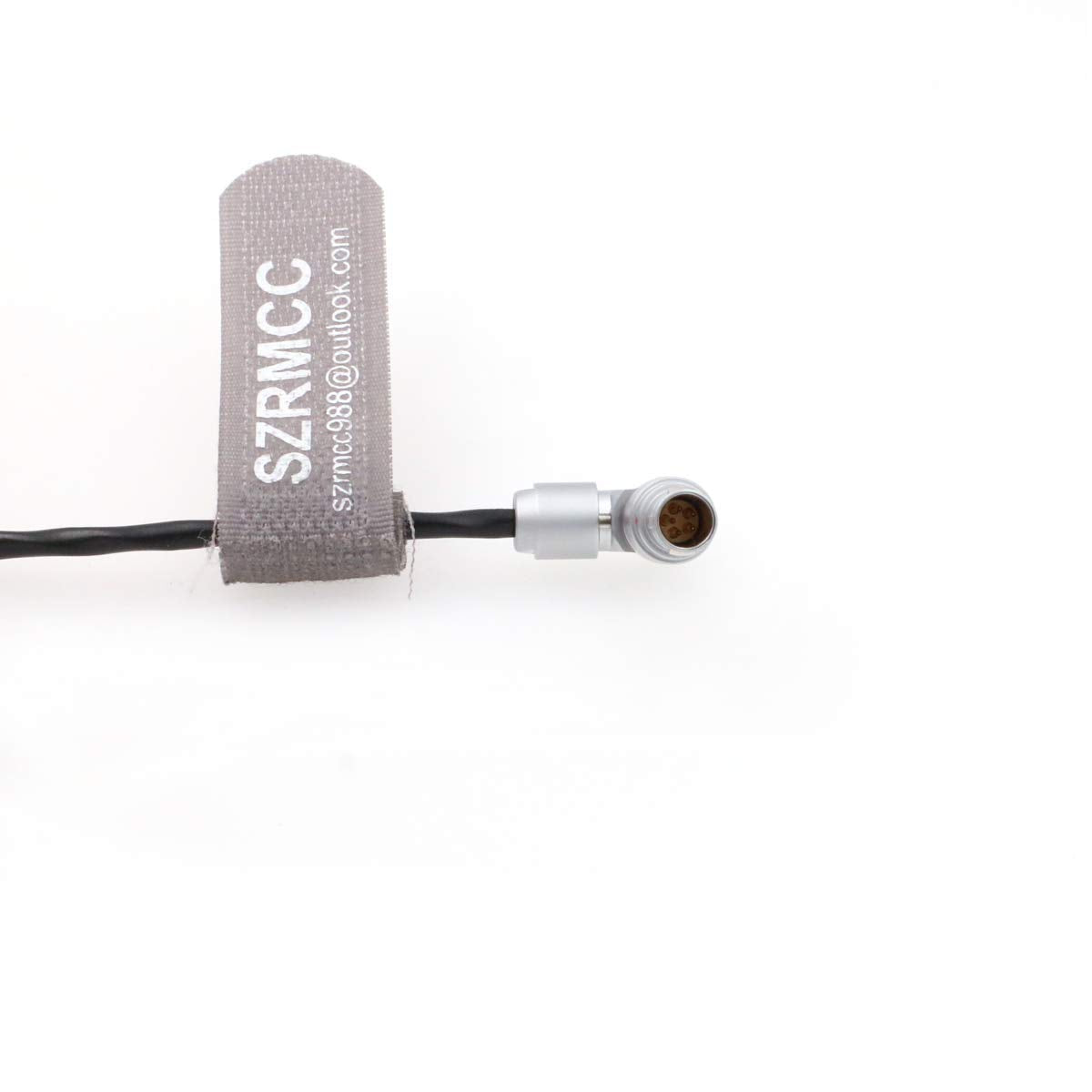 Szrmcc 5 Pin To Right Angle 3.5Mm Timecode Cable For Tentacle Sync Zaxcom To Arri Alexa Mini Camera/Xt Sound Devices (Right Angl