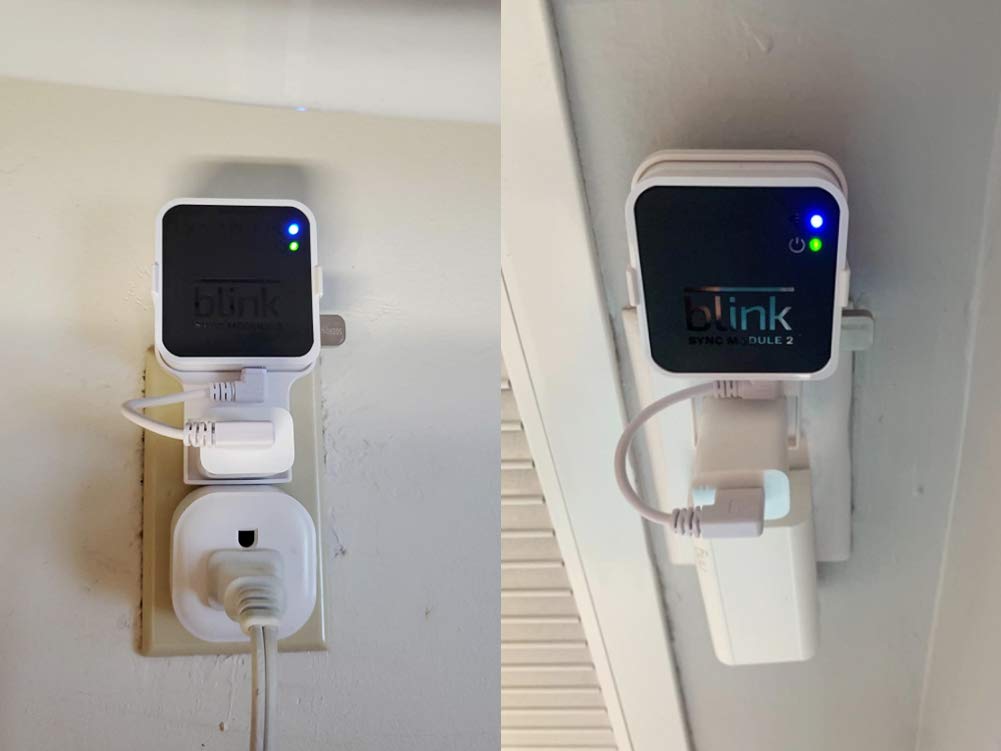 256Gb Usb Flash Drive And Outlet Mount For Blink Sync Module 2, Save Space And Easy Move Mount Bracket Holder For Blink Outdoor Indoor Security System (Blink Sync Module 2 Is Not Included)