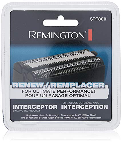 Remington Spf 300 Screens And Cutters For Shavers F4900, F5800, And F7800, Silver