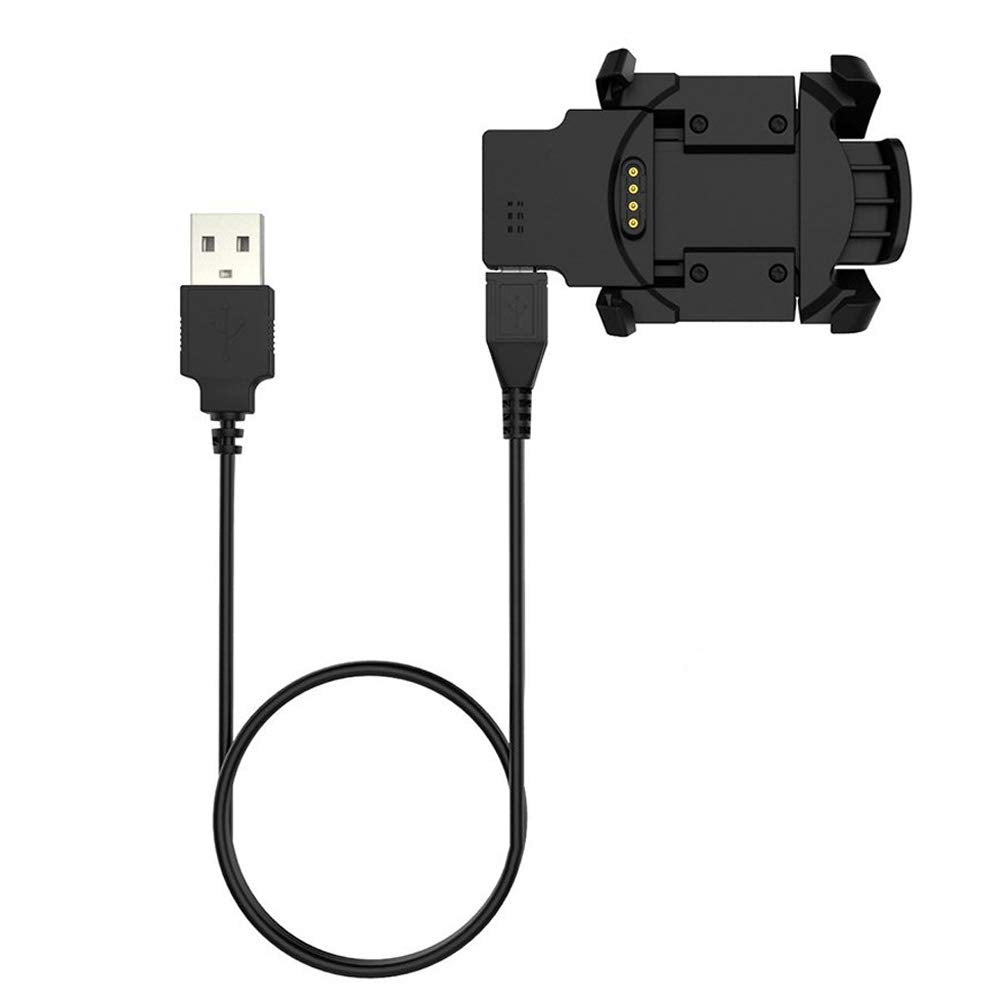 Charger For Fenix 3/Fenix 3 Hr/Quatix 3/ Tactix Bravo/ D2 Bravo, Replacement Charging Cable Cord For Garmin Fenix 3 Heart Rate S