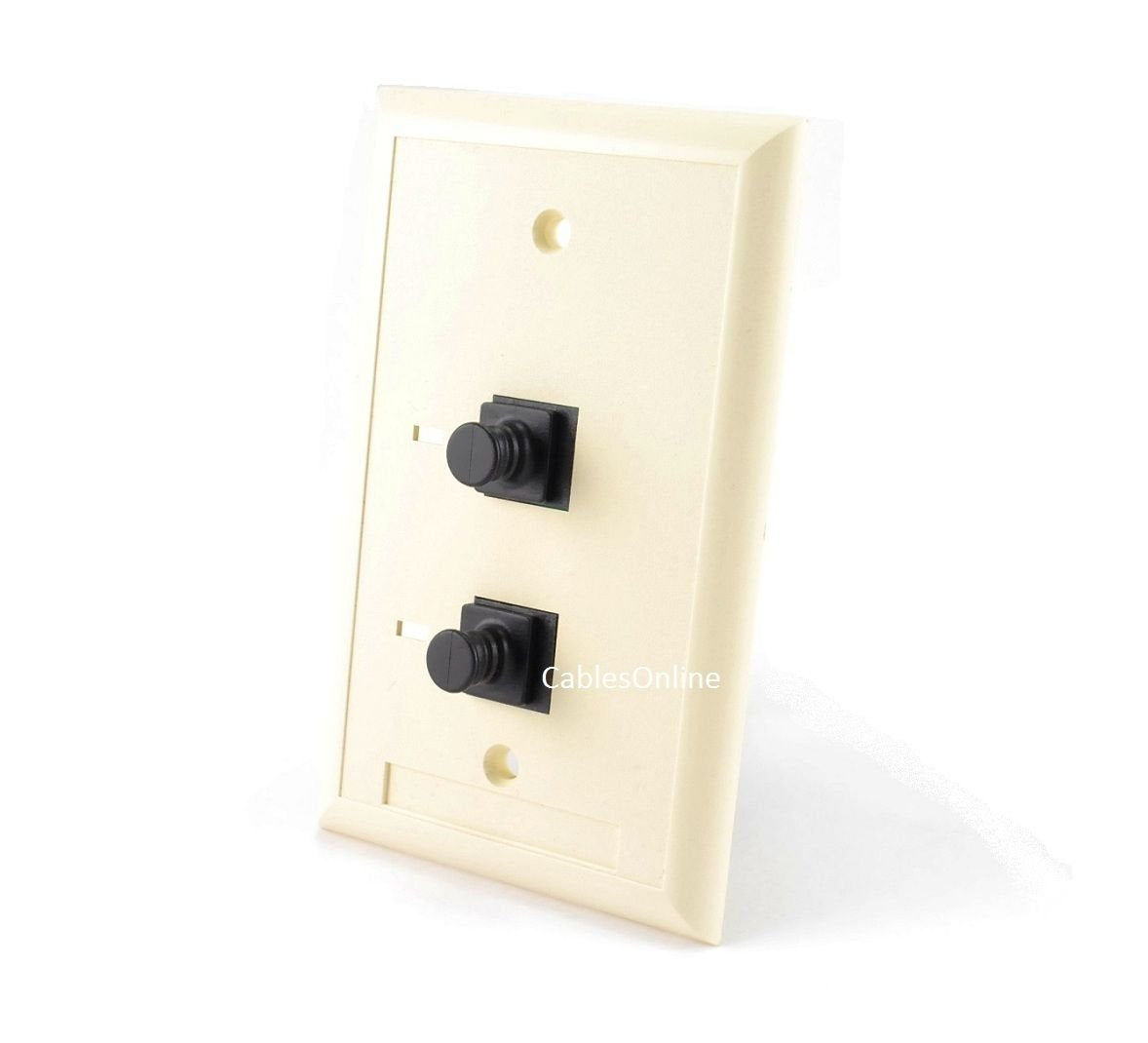 Cablesonline, 10 Pack Rj45 Lan Network Cat5E/Cat6 Ethernet Jack Snap In Dust Cover, Cv R01