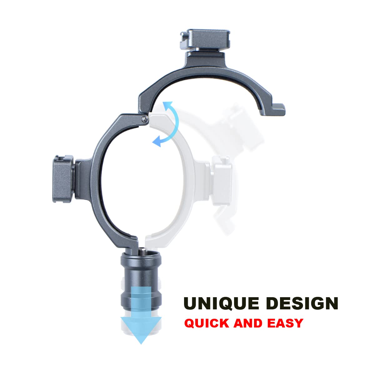 Cold Shoe Adapter For Dji Osmo Mobile Se 7P Om6 & Om4 Om5 & Om3 Dji Osmo Mobile Se 7P 3 4 5 6 Accessories,Applied To Microphone