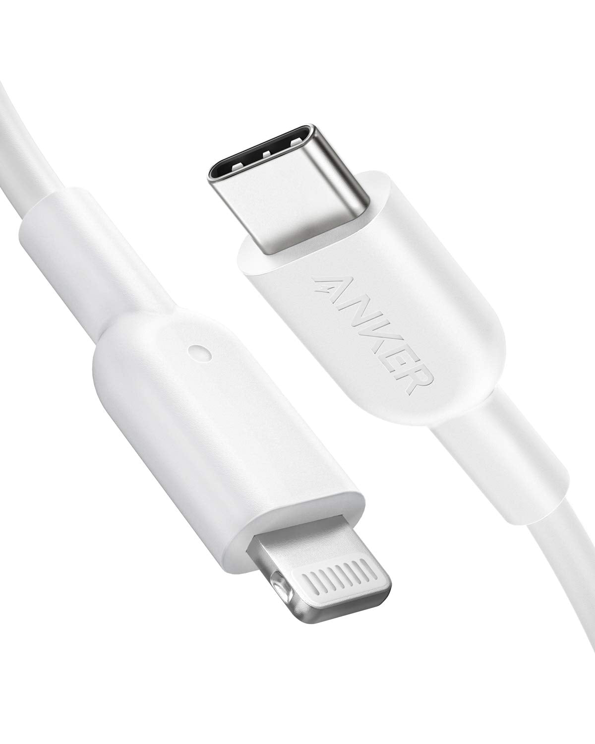 Anker Usb C To Lightning Cable, 321 Mfi Certified (3Ft,White) For Iphone 13 Pro 12 Pro Max 12 11 X Xs, Airpods Pro, Supports Pow