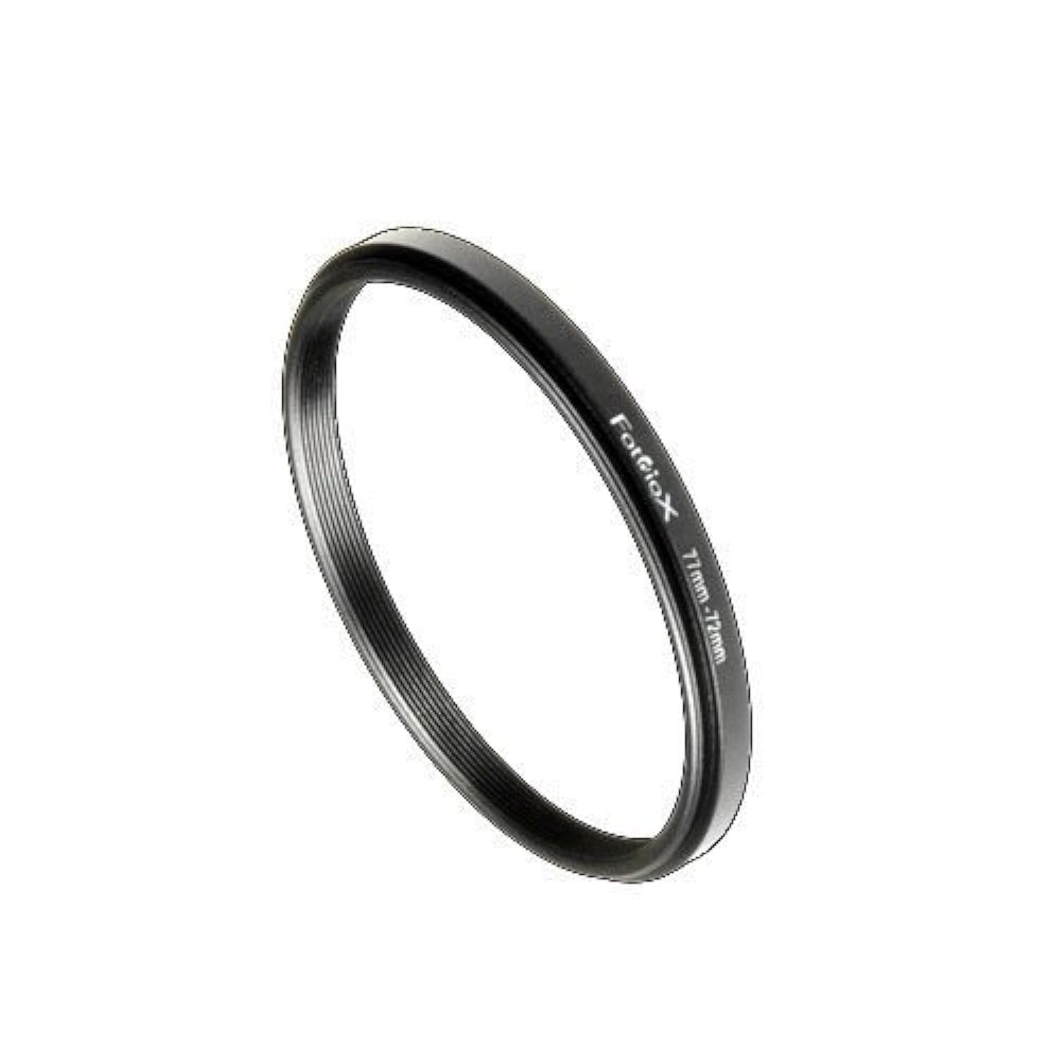 Fotodiox Metal Step Down Ring, Anodized Black Metal 77Mm 72Mm, 77 72 Mm