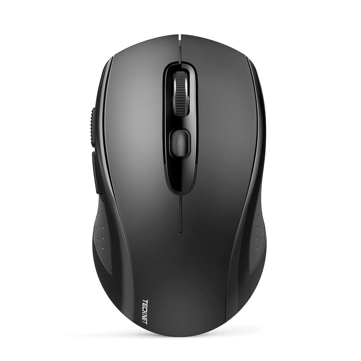 Tecknet Bluetooth Mouse, 4000Dpi Wireless Mouse Bluetooth For Laptop 2-In-1(Bt 5.0/3.0+2.4Ghz) Computer Mouse, Portable Pc Mouse Wireless With Usb Receiver For Mac, Compatible With Macbook Chromebook