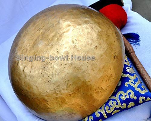 10'' Large Master Healing Hand Hammered Tibetan Singing Bowl ~ Great For Meditation, Yoga, Sound Bath, Mindfulness, Relaxation ~