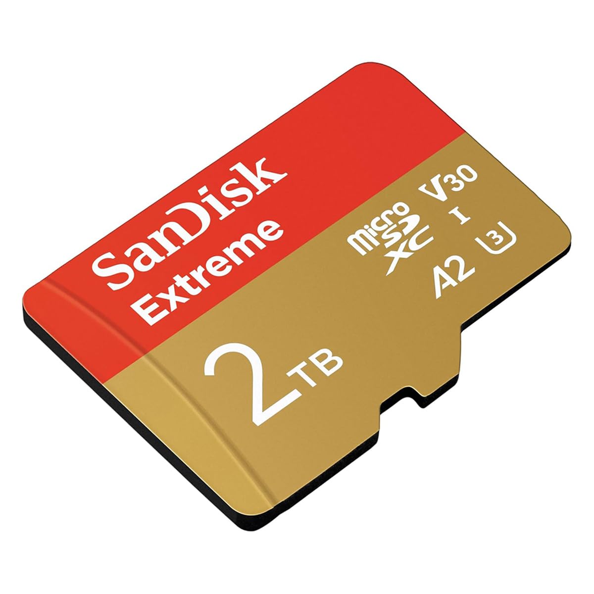 Sandisk 2Tb Extreme Microsdxc Uhs I Memory Card With Adapter   Up To 240Mb/S, C10, U3, V30, 4K, 5K, A2, Micro Sd Card  Sdsqxav 2