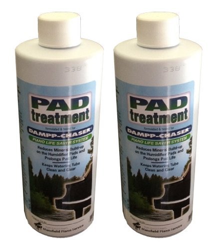 Dampp-Chaser - Piano Humidifier - Pad Treatment, 15Oz - Combo 2 - 7.5 Oz Bottles