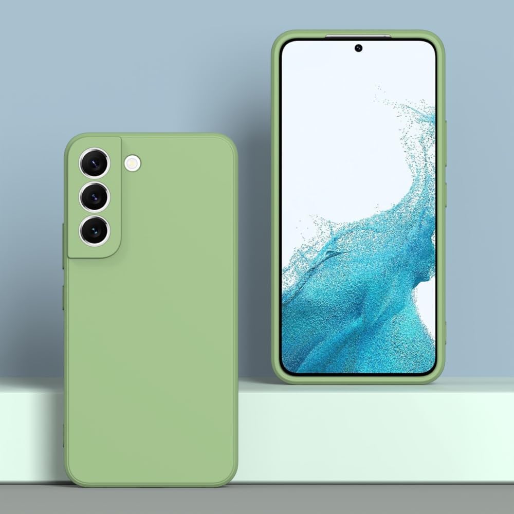 Wogroo For Samsung Galaxy S21 Plus Case Green, Scratch Resistant With Soft Touch, Slim Thin Phone Cover For Samsung Galaxy S21 P