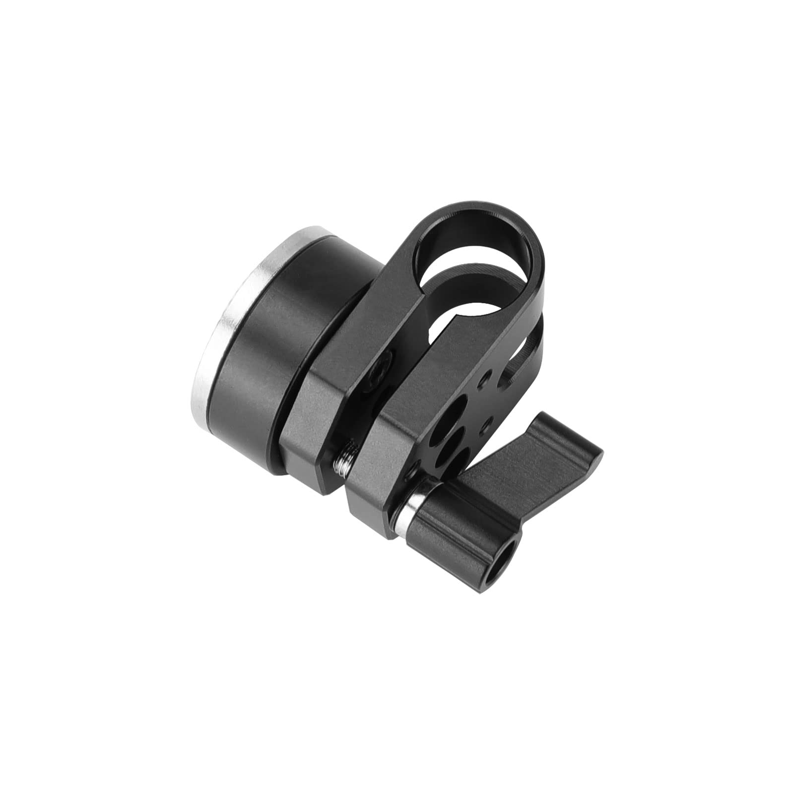 Szrig Single 15Mm Rod Clamp With Rosette Quick Lock And Release For Photo Studio
