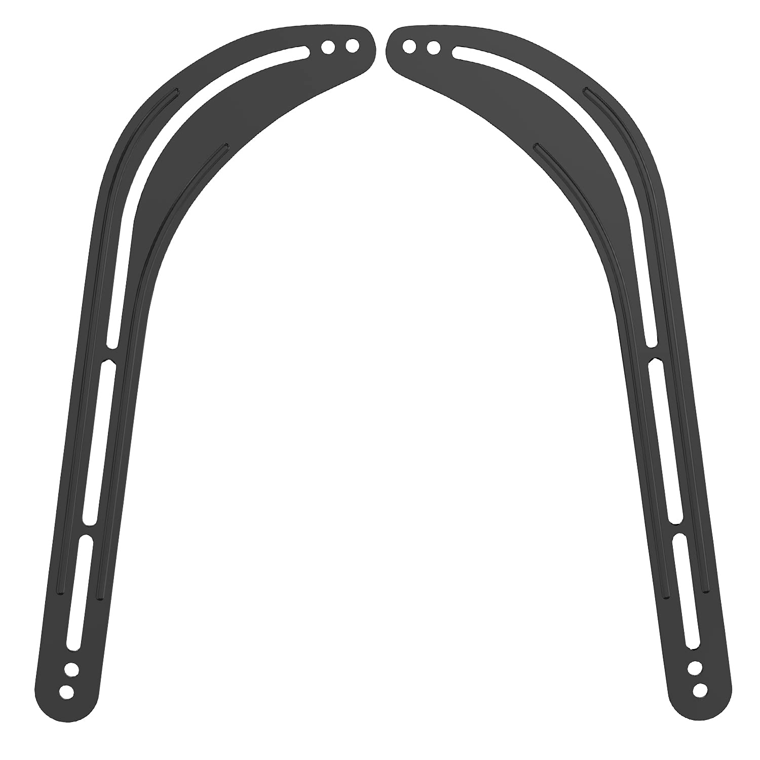 Wali Sound Bar Mount Bracket For Mounting Above Or Under Tv, Fits 32 To 70 Inch Tvs, 33 Lbs. Weight Capacity (Sbr201), Black