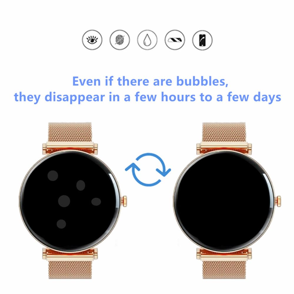 Mihence Screen Protector Compatible For Hwagol 1.43'' Smart Watch, Hd Tpu Protective Film (6Pcs)