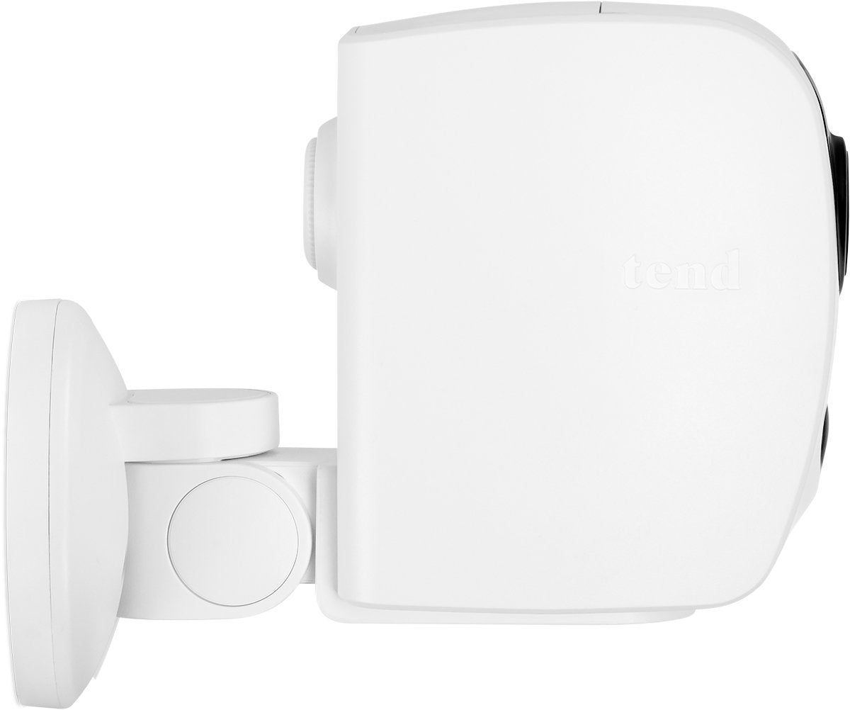 Tend Insights Lynx Pro   Indoor/Outdoor Weatherproof Wifi Security Camera With Battery Backup, Two Way Audio, Night Vision, And Included Cloud Storage, White (Ts0031)