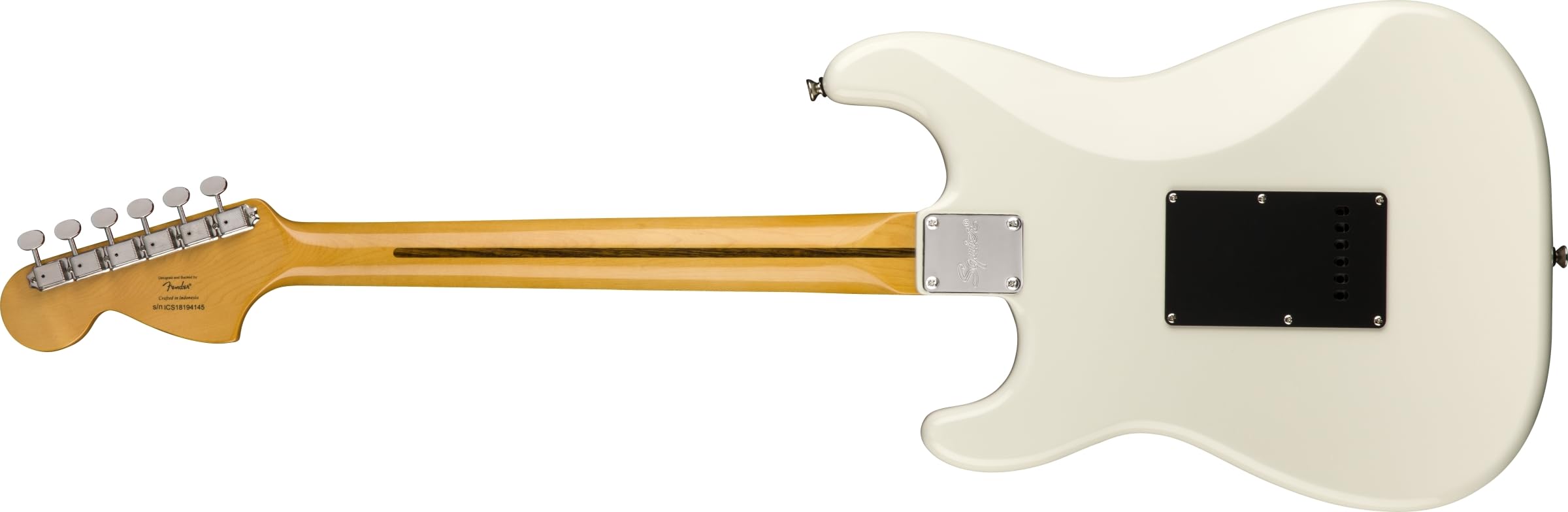 Squier Classic Vibe 70S Stratocaster Electric Guitar, With 2-Year Warranty, Olympic White, Laurel Fingerboard