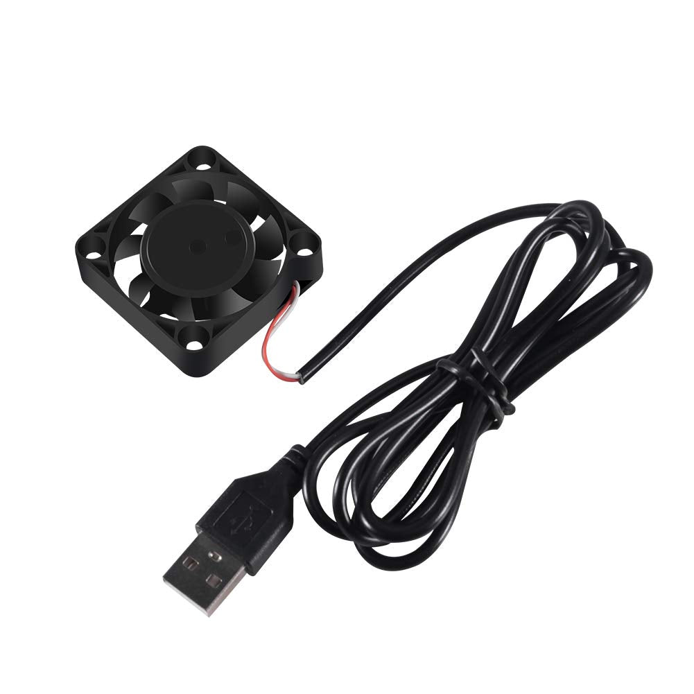 4 Pack Usb Brushless Cooling Fan 40Mm Fan High Performance Dc 5V Cooling Fan Speed 4200 Rpm Fan For Small Appliances Series Repl