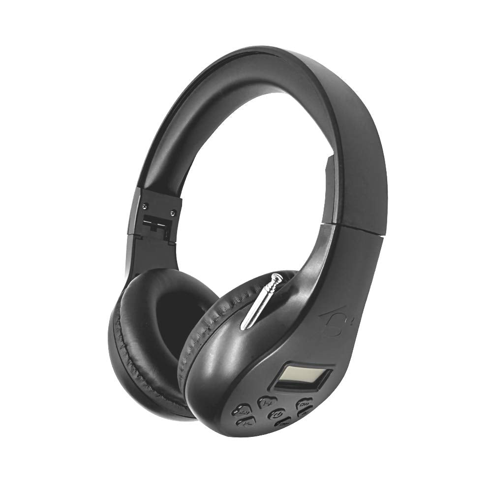 Portable Personal Fm Radio Headphones Ear Muffs With Best Reception, Wireless Headset With Built In Radio For Mowing, Jogging, Walking, Daily Works Powered By 2 Aa Batteries (Not Included)