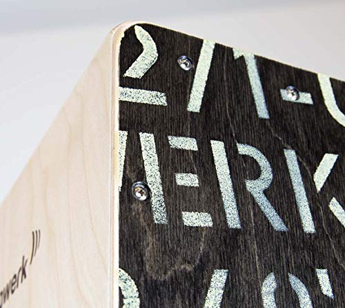 Schlagwerk Cp404Blk 2Inone Series Snare Cajon L Black Baltic Birch Front Plate L Made In Germany