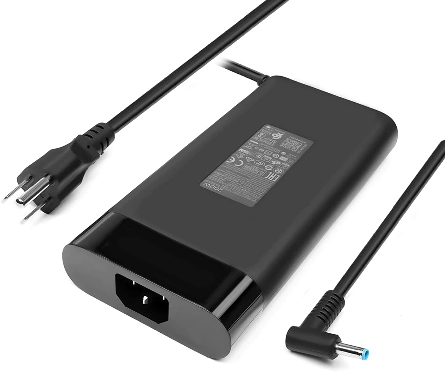 Victus 200W Charger For Hp Victus 15 16 16 E1163Nr 16 E1085Cl 16 E0010Nr 16.1 Inch Gaming Laptop 19.5V 10.3A/7.7A Ac Power Suppl